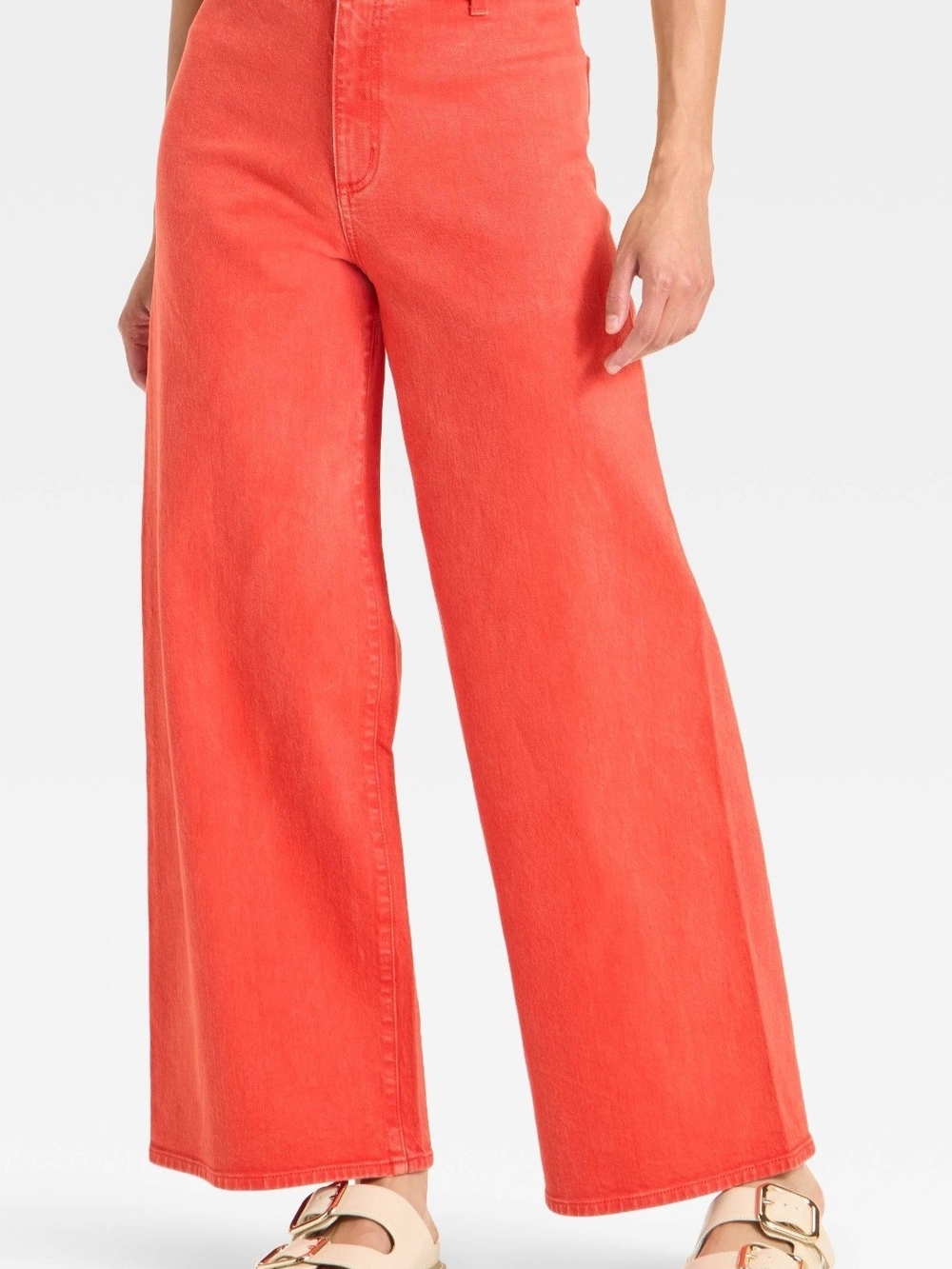 Universal Thread Pimento Wide-Leg High-Rise Jeans